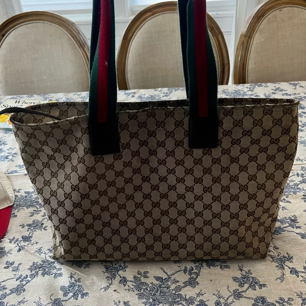 Gucci tote diaper bag-authenticated